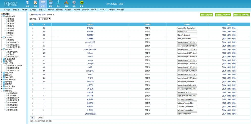 92开发帝国cms75仿btc123区块链门户网站模板源码带火车头下载