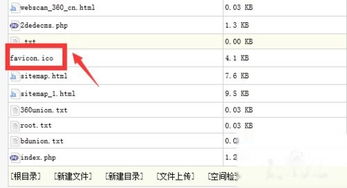 织梦cms系统的网站小图标更换