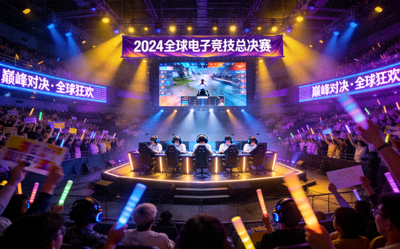 电子竞技国际大赛现场盛况